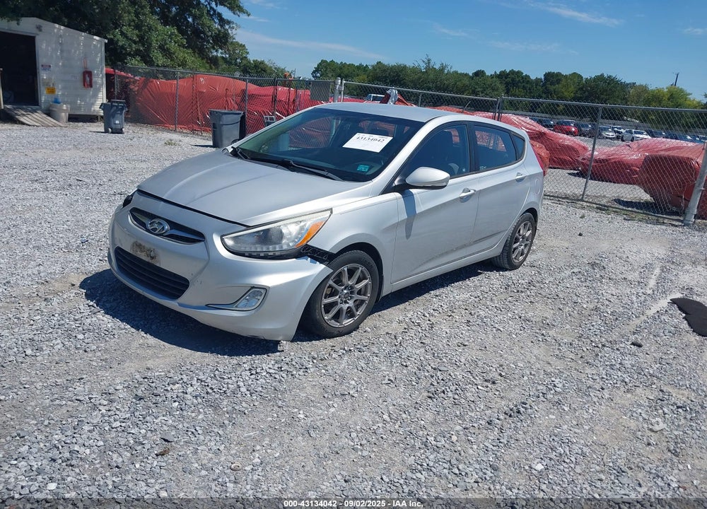 2014 HYUNDAI ACCENT VIN: KMHCU5AE7EU168075