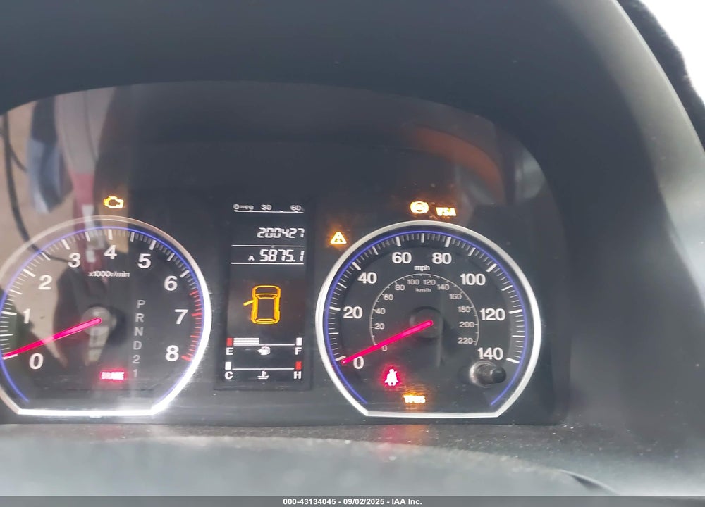 2008 HONDA CR-V EX-L VIN: JHLRE487X8C074542