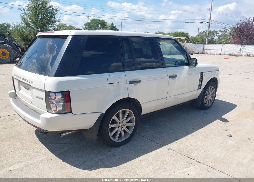 2010 LAND ROVER RANGE ROVER VIN: SALMF1E41AA312642