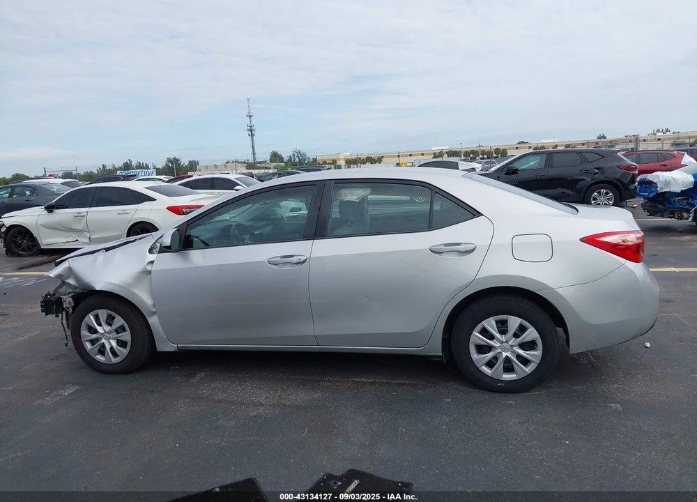 2019 TOYOTA COROLLA VIN: 2T1BURHE9KC197647