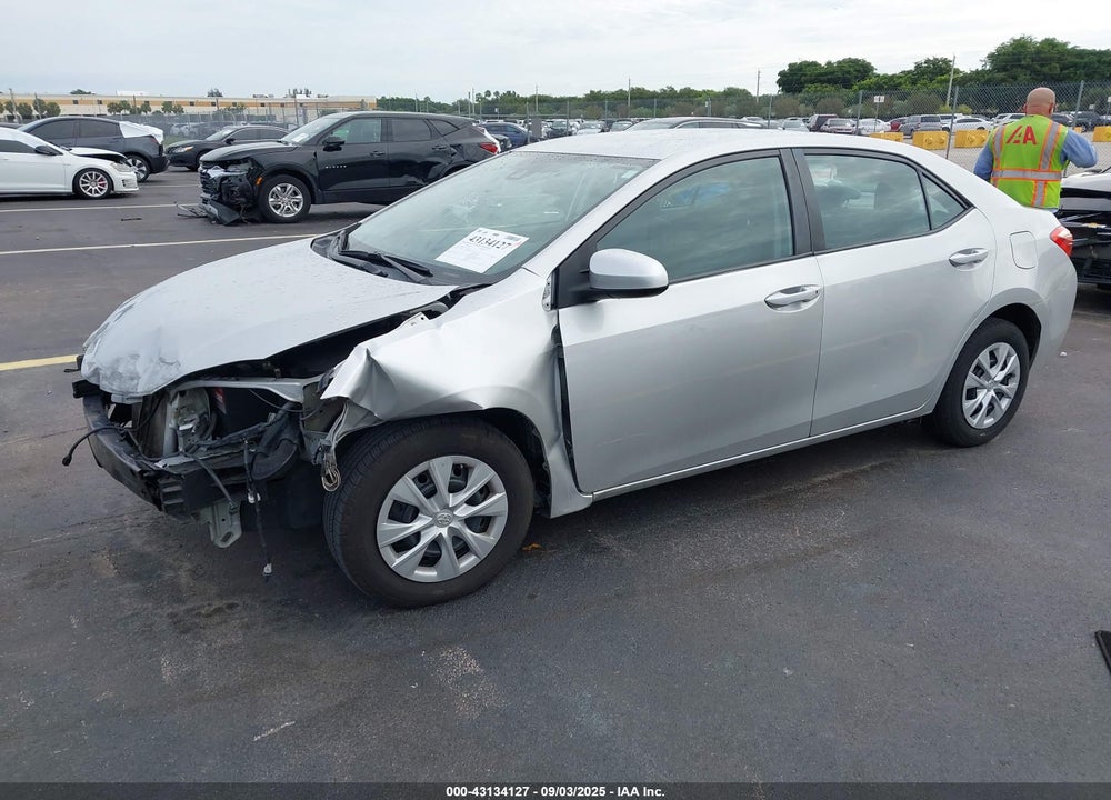 2019 TOYOTA COROLLA VIN: 2T1BURHE9KC197647