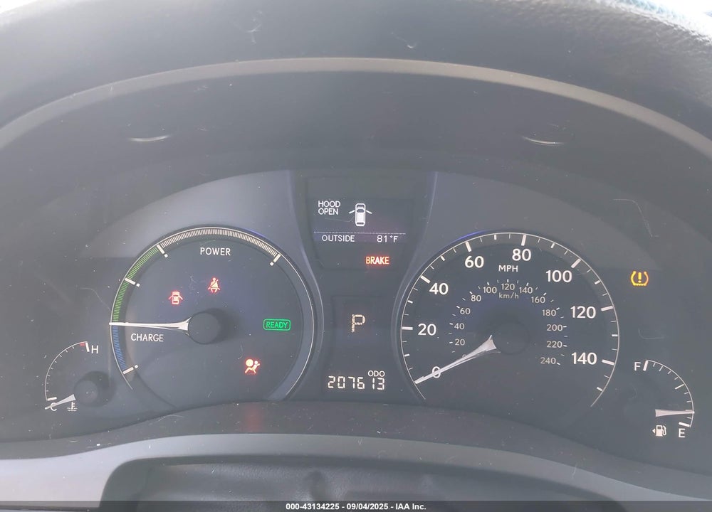 2010 LEXUS RX 450H VIN: JTJZB1BAXA2401510