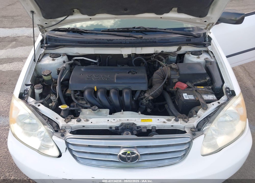2003 TOYOTA COROLLA CE VIN: 2T1BR32E43C067512