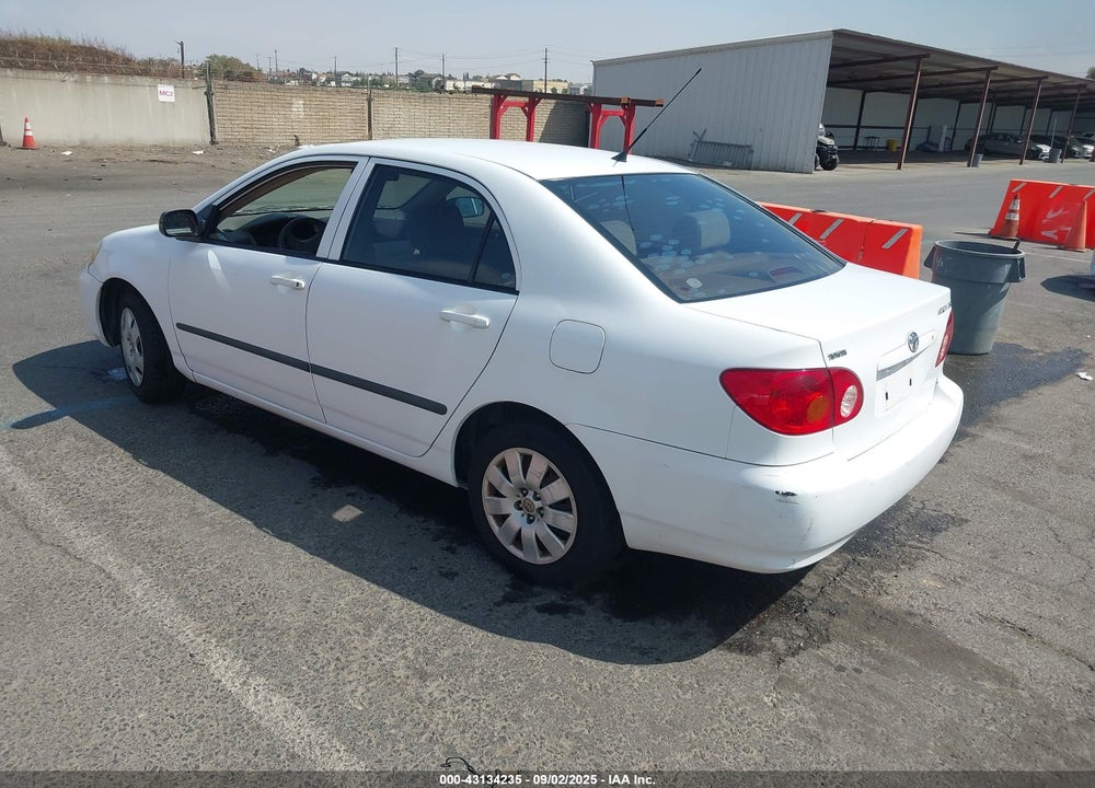 2003 TOYOTA COROLLA CE VIN: 2T1BR32E43C067512