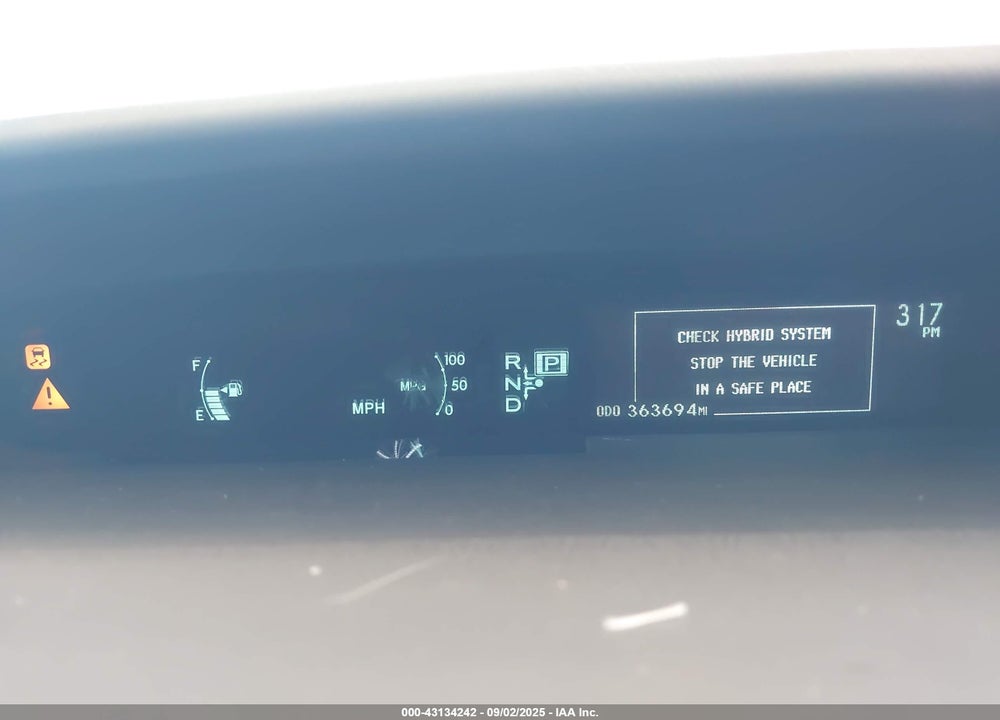 2015 TOYOTA PRIUS VIN: JTDKN3DUXF0404621