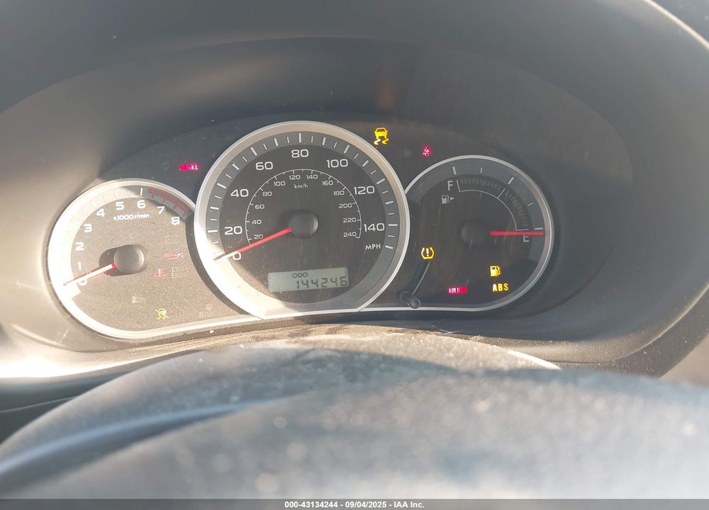 2009 SUBARU IMPREZA OUTBACK SPORT VIN: JF1GH63699G806360