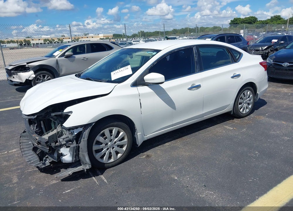 2016 NISSAN SENTRA VIN: 3N1AB7AP0GY298703