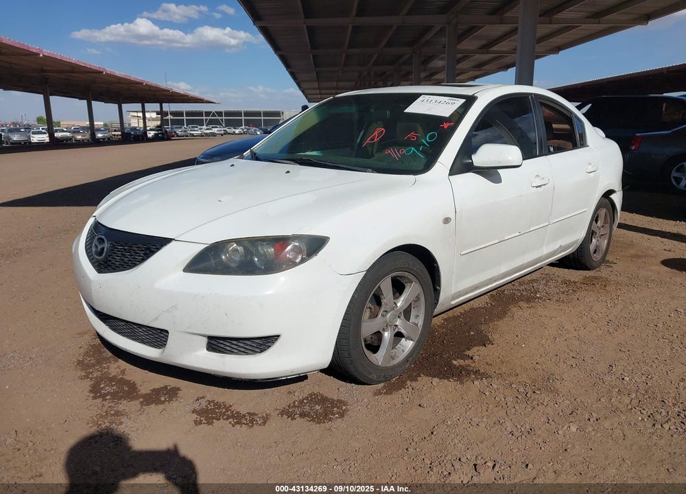 2005 MAZDA 3 I VIN: JM1BK32F551254228