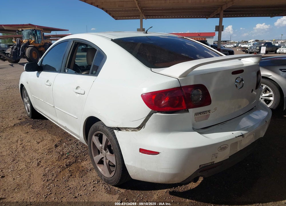 2005 MAZDA 3 I VIN: JM1BK32F551254228