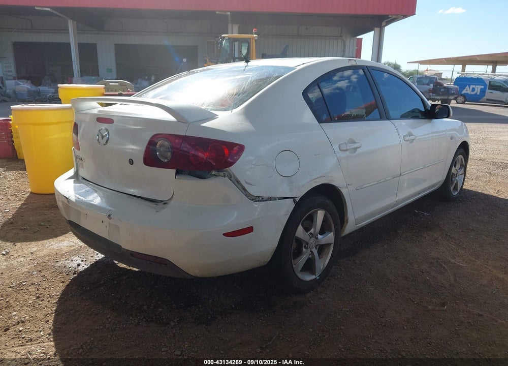 2005 MAZDA 3 I VIN: JM1BK32F551254228