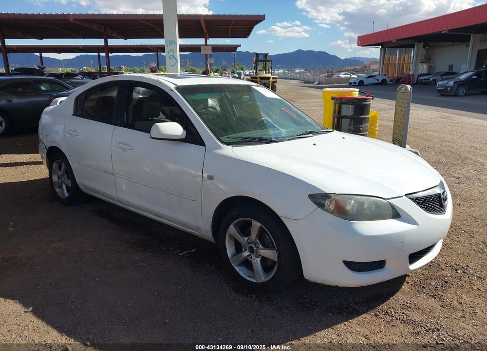 2005 MAZDA 3 I VIN: JM1BK32F551254228