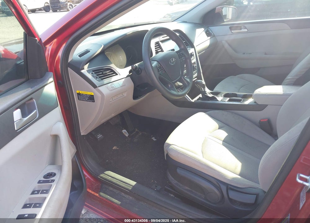 2016 HYUNDAI SONATA SE VIN: 5NPE24AF4GH382041