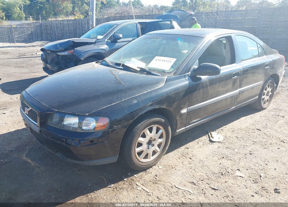 2001 VOLVO S60 2.4 VIN: YV1RS61RX12065620