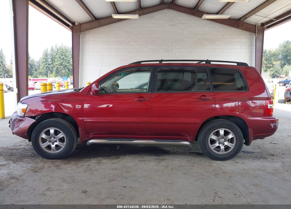 2005 TOYOTA HIGHLANDER VIN: JTEGD21A650109619