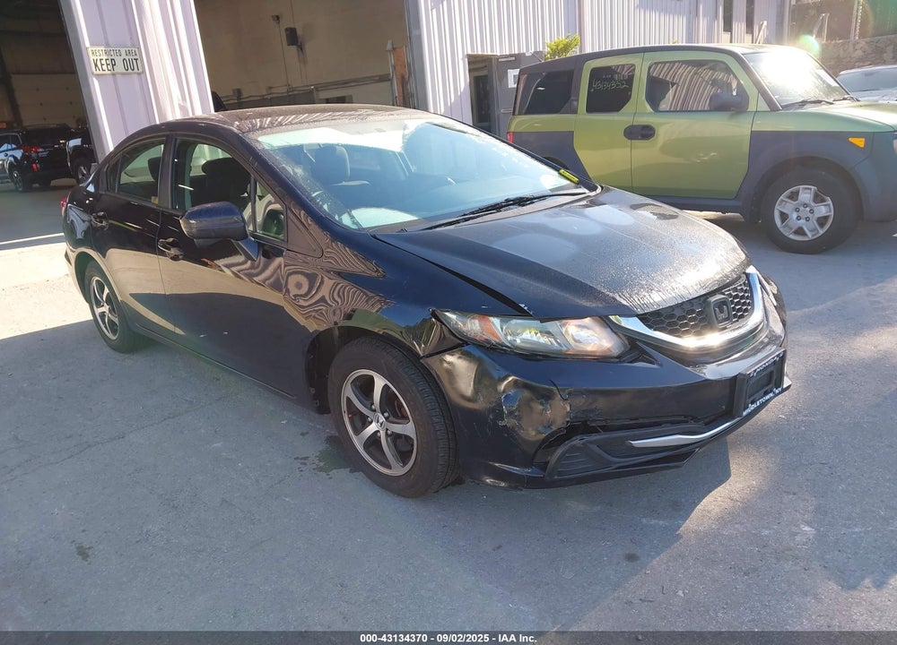 2015 HONDA CIVIC SE VIN: 19XFB2F7XFE209878