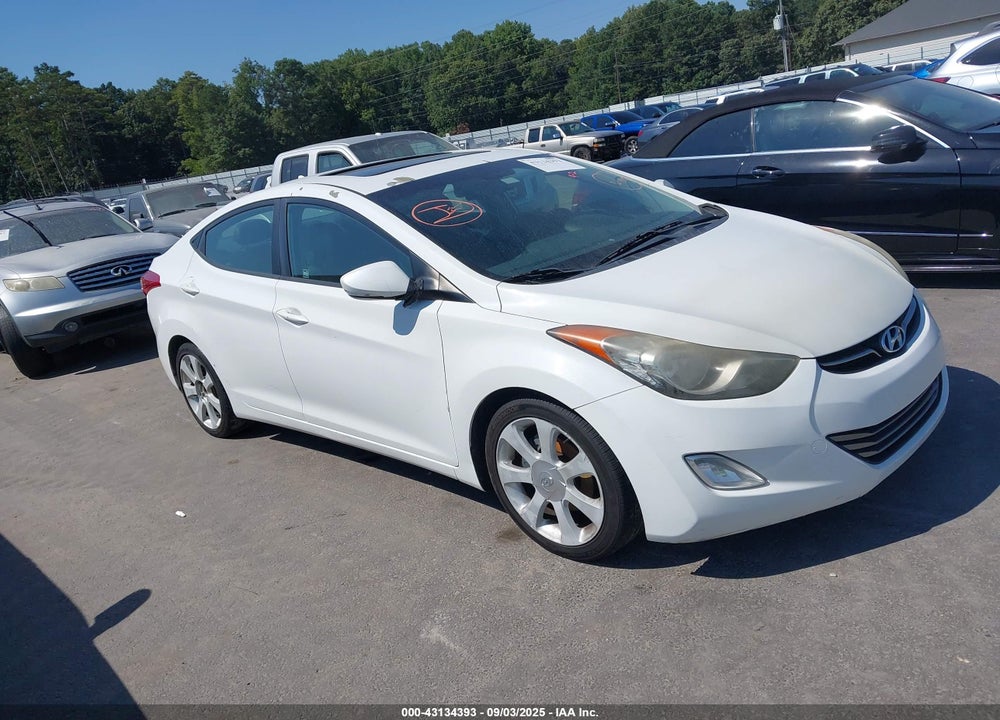 2011 HYUNDAI ELANTRA LIMITED VIN: 5NPDH4AE3BH049064