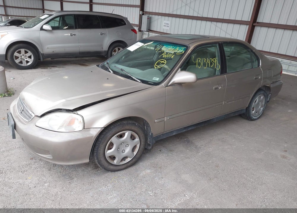 2000 HONDA CIVIC EX VIN: 2HGEJ8642YH522729