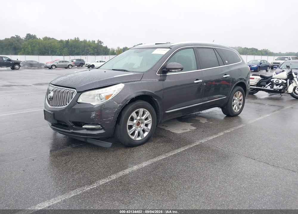 2014 BUICK ENCLAVE LEATHER VIN: 5GAKRBKDXEJ157869