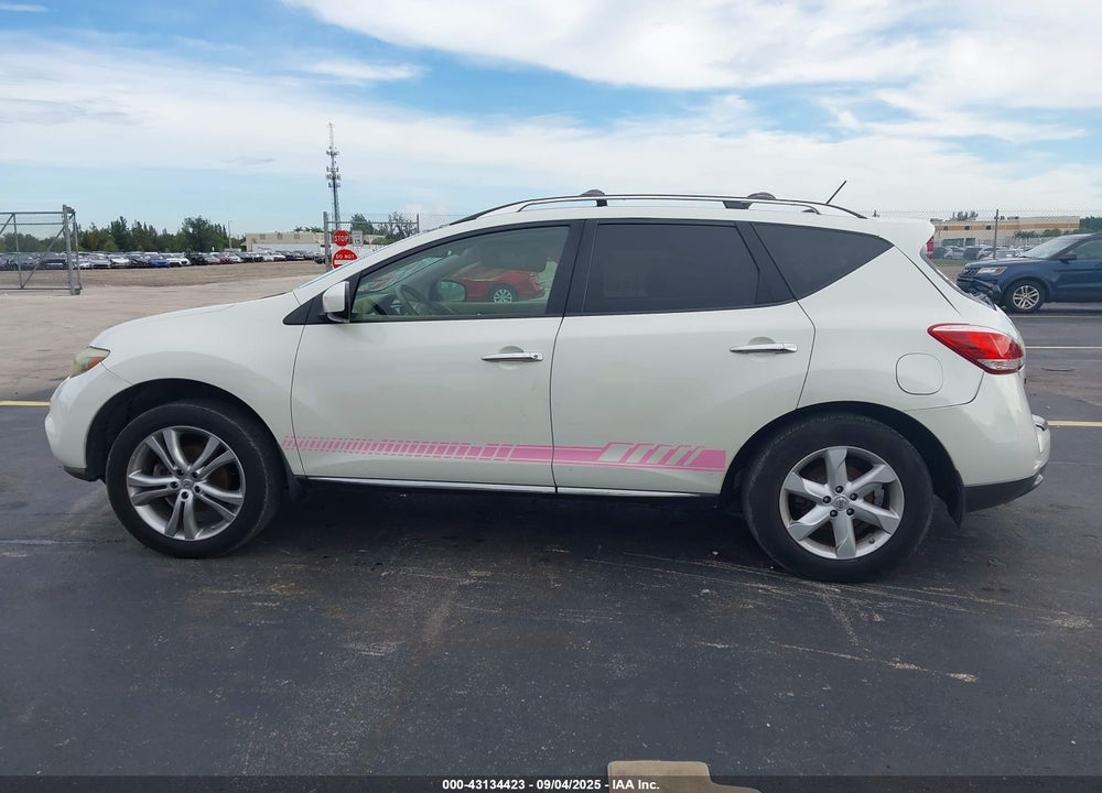 2011 NISSAN MURANO VIN: JN8AZ1MW2BW188068