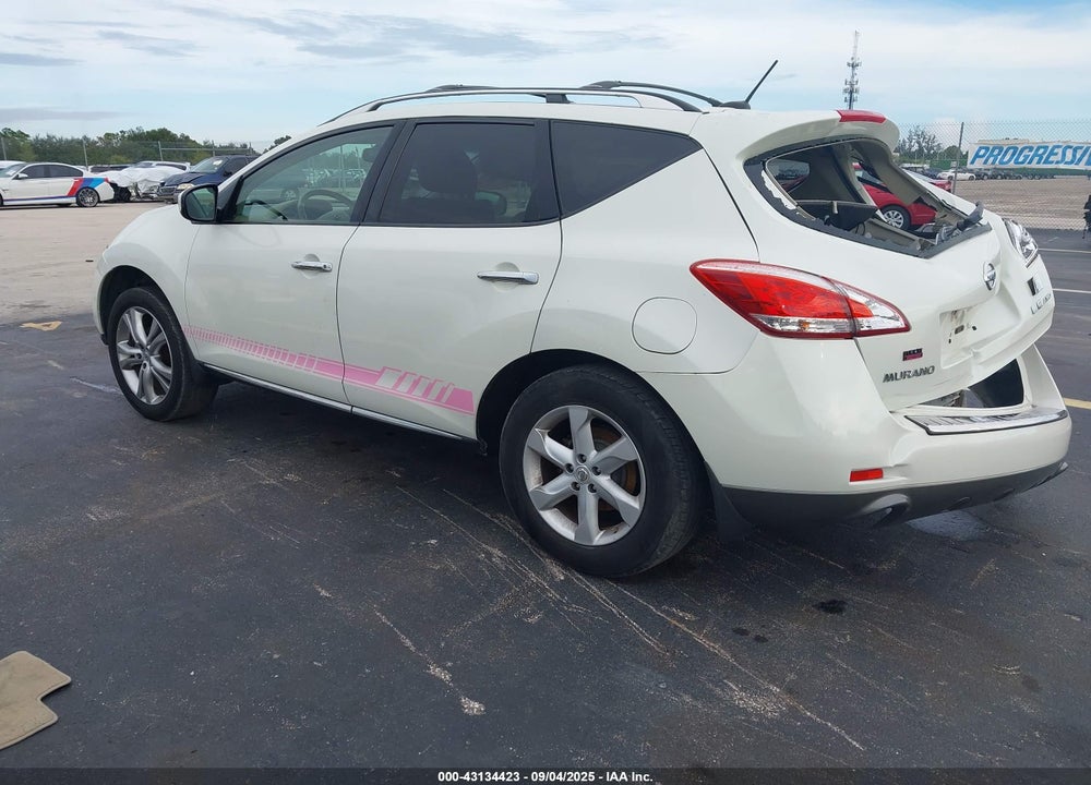 2011 NISSAN MURANO VIN: JN8AZ1MW2BW188068