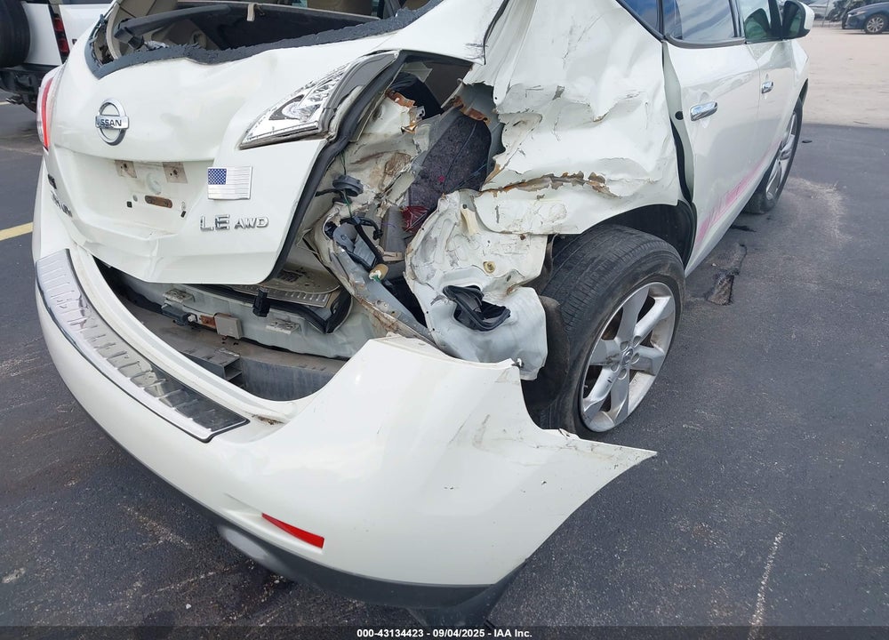 2011 NISSAN MURANO VIN: JN8AZ1MW2BW188068