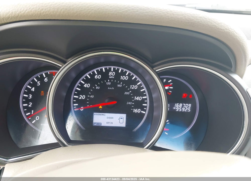 2011 NISSAN MURANO VIN: JN8AZ1MW2BW188068