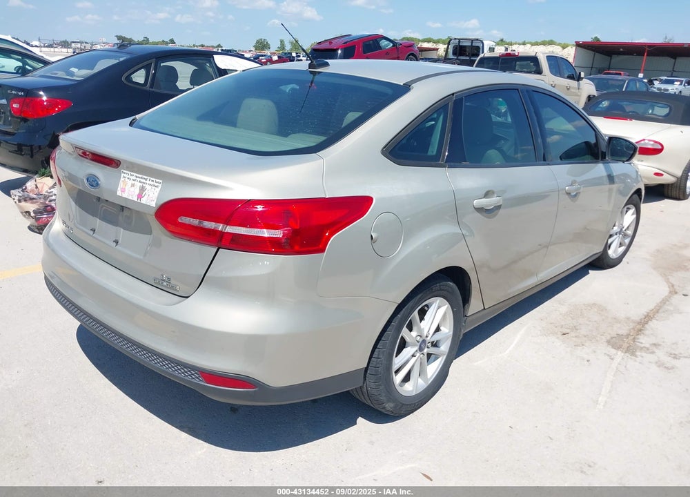 2015 FORD FOCUS SE VIN: 1FADP3F21FL356526