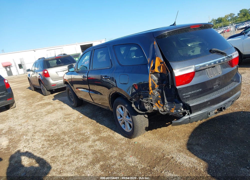 2013 DODGE DURANGO VIN: 1C4RDJAG1DC695624