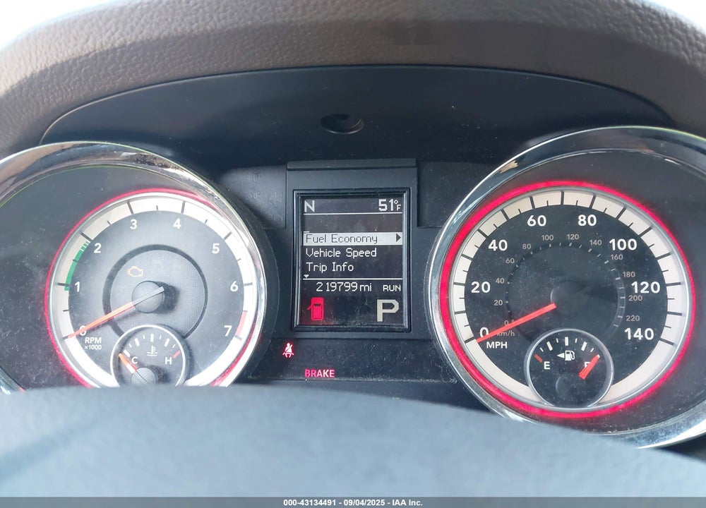 2013 DODGE DURANGO VIN: 1C4RDJAG1DC695624