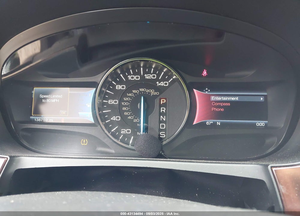 2014 FORD EDGE VIN: 2FMDK3KC1EBA58320
