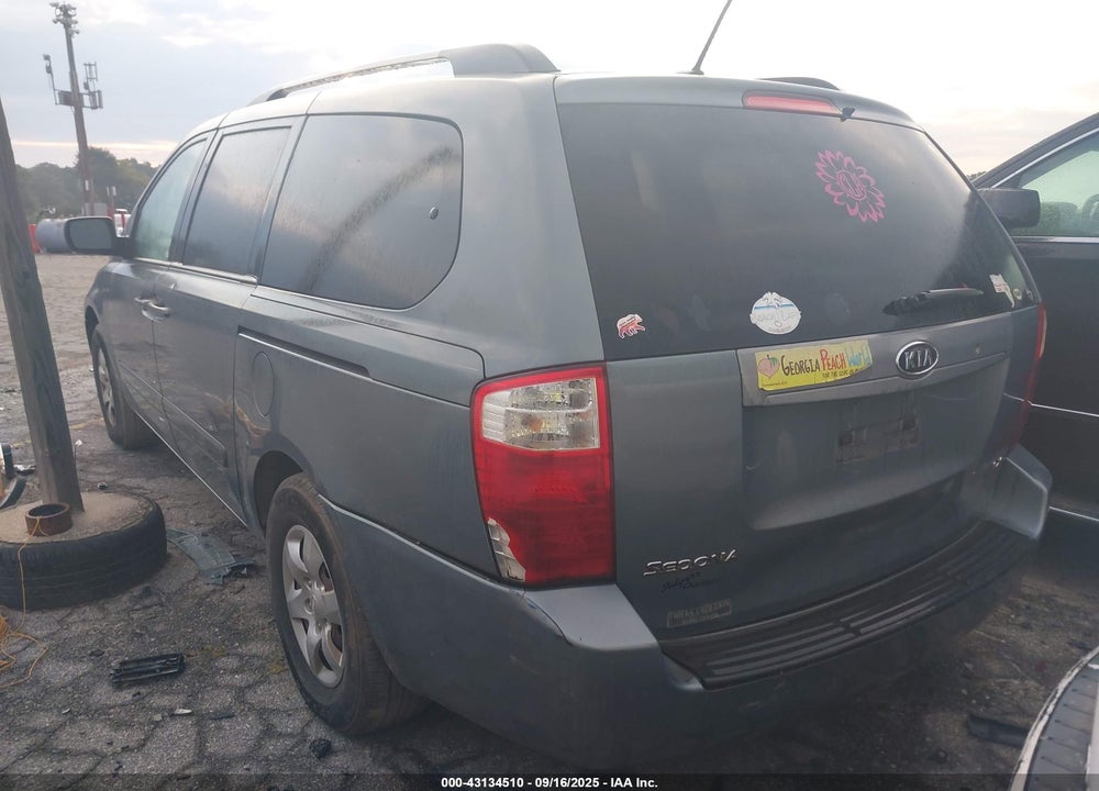 2009 KIA SEDONA LX VIN: KNDMB233596313021