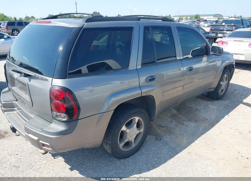 2008 CHEVROLET TRAILBLAZER VIN: 1GNDS13S182105250
