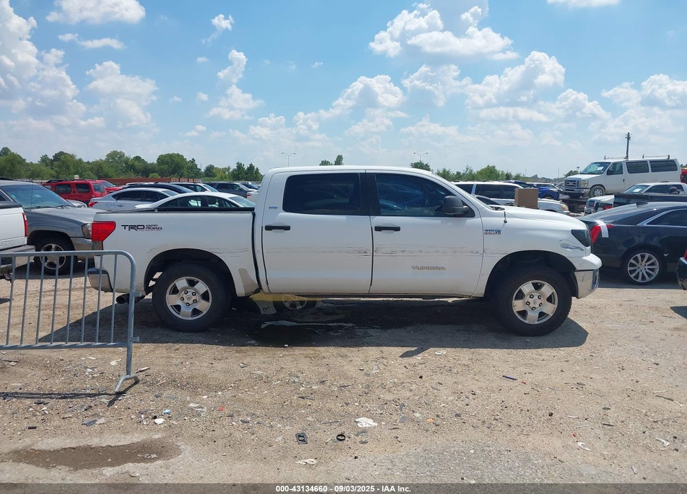 2008 TOYOTA TUNDRA SR5 5.7L V8 VIN: 5TFEV54198X040782