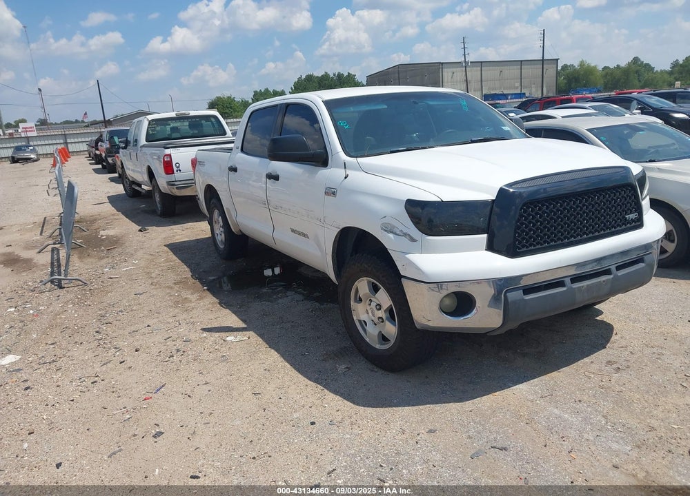 2008 TOYOTA TUNDRA SR5 5.7L V8 VIN: 5TFEV54198X040782