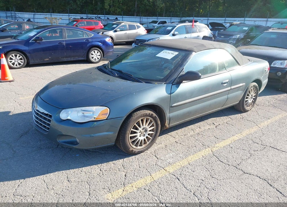2006 CHRYSLER SEBRING VIN: 1C3EL55R76N135915
