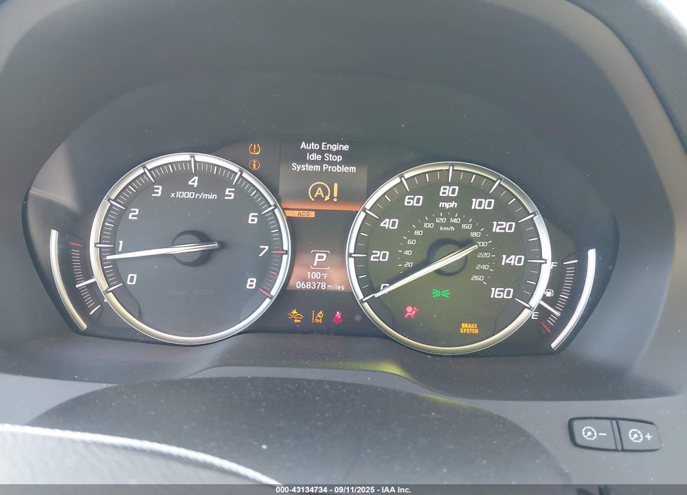 2020 ACURA MDX VIN: 5J8YD4H31LL036474
