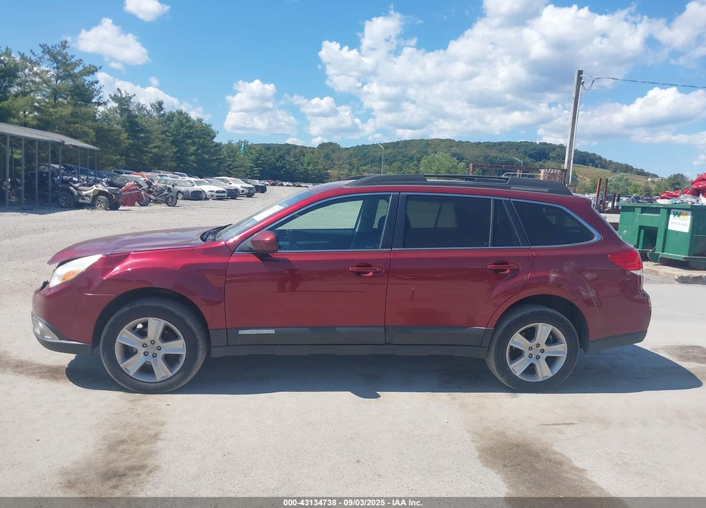 2012 SUBARU OUTBACK VIN: 4S4BRBFC3C3265053