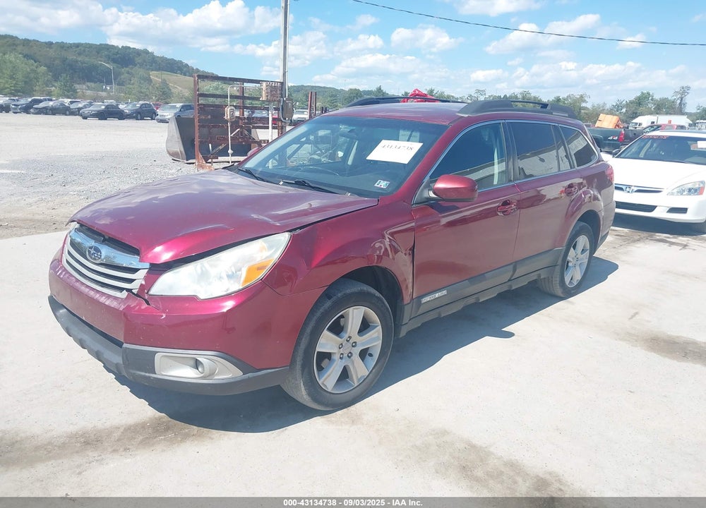 2012 SUBARU OUTBACK VIN: 4S4BRBFC3C3265053