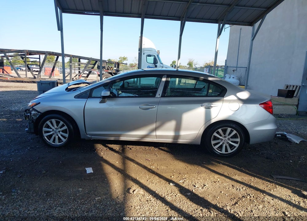 2012 HONDA CIVIC EX VIN: 2HGFB2F87CH311875