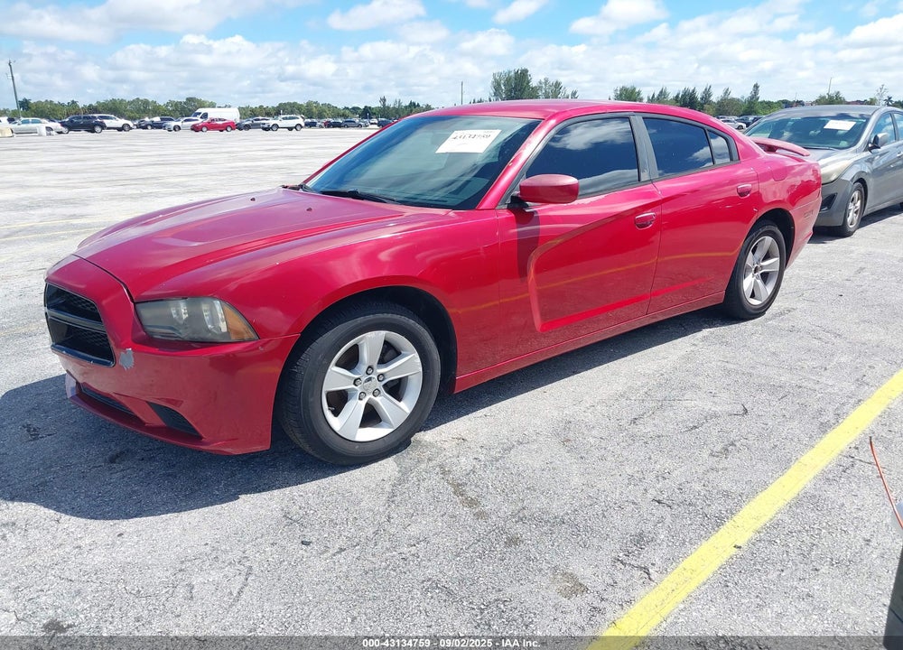 2012 DODGE CHARGER SE VIN: 2C3CDXBG6CH117493