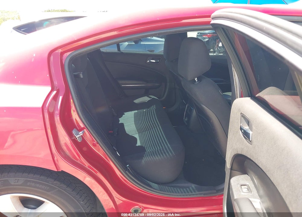 2012 DODGE CHARGER SE VIN: 2C3CDXBG6CH117493