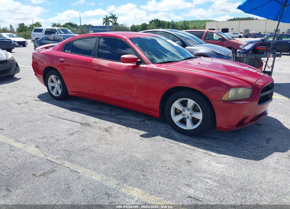2012 DODGE CHARGER SE VIN: 2C3CDXBG6CH117493