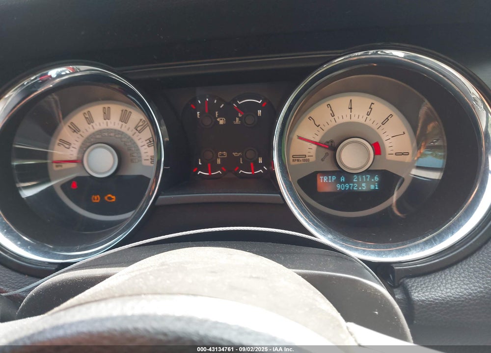 2012 FORD MUSTANG VIN: 1ZVBP8AM6C5215634