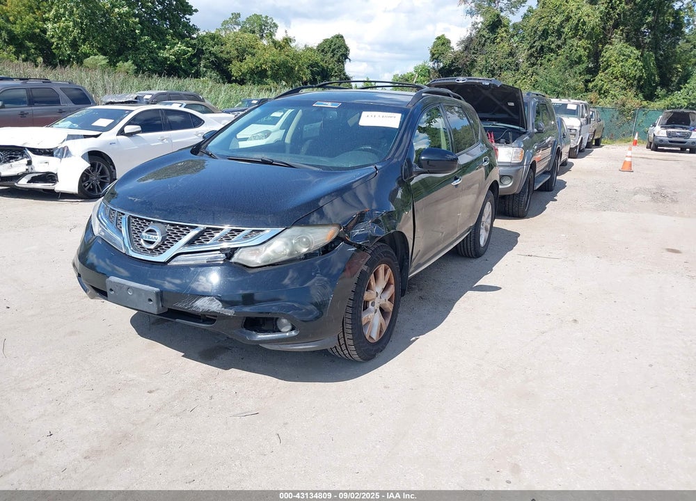 2013 NISSAN MURANO SV VIN: JN8AZ1MW5DW311414