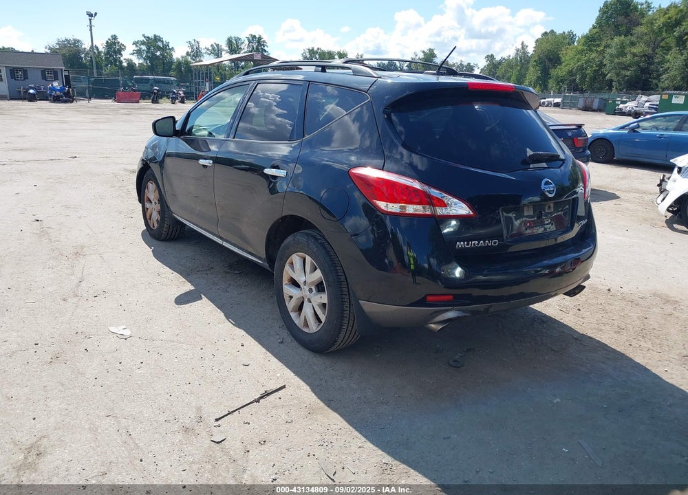 2013 NISSAN MURANO SV VIN: JN8AZ1MW5DW311414
