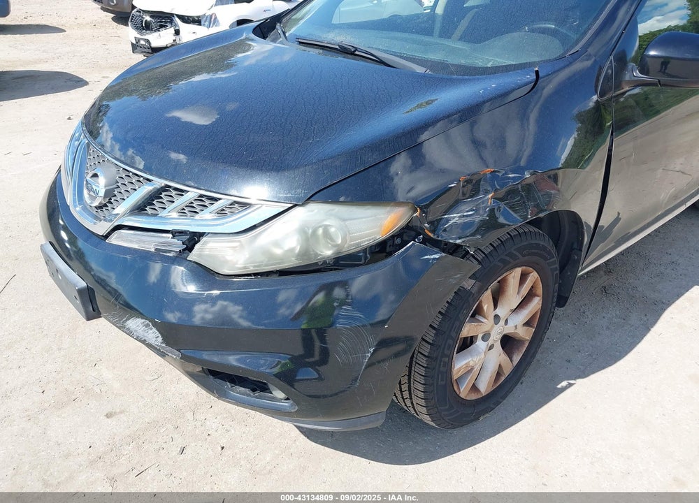 2013 NISSAN MURANO SV VIN: JN8AZ1MW5DW311414