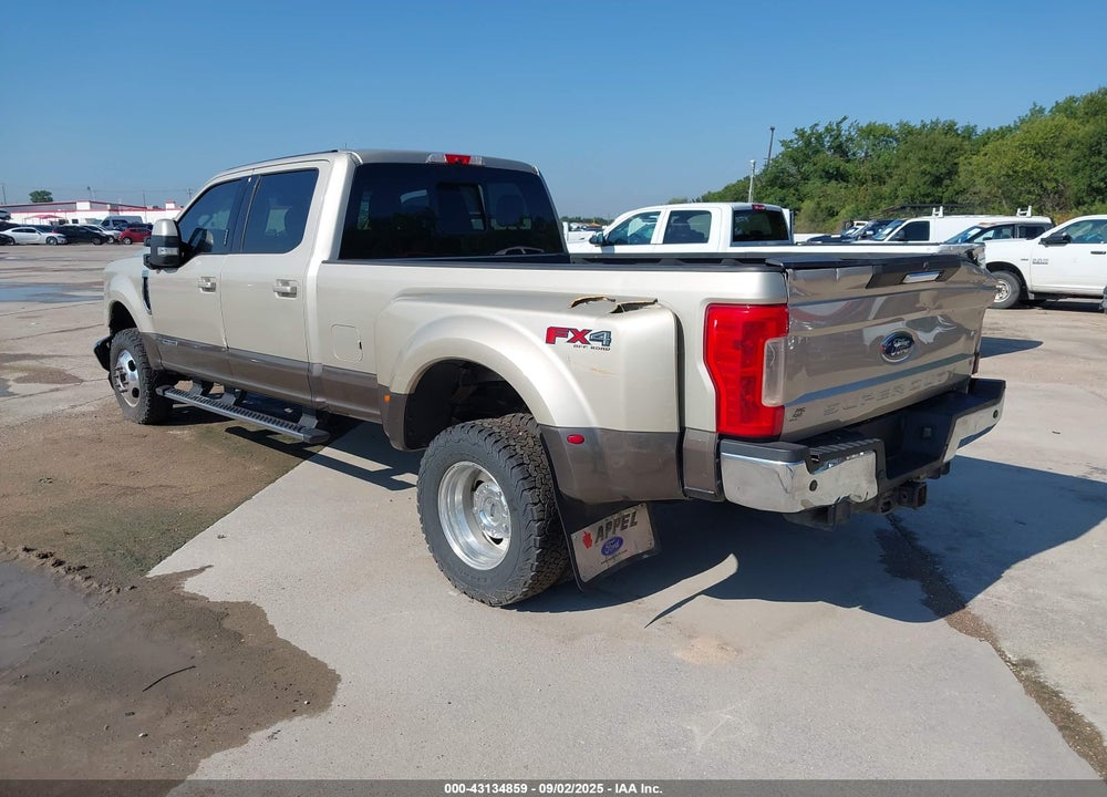 2017 FORD F-350 LARIAT VIN: 1FT8W3DT9HEE81033
