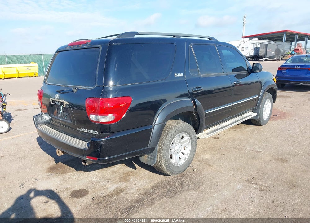 2005 TOYOTA SEQUOIA SR5 V8 VIN: 5TDBT44A75S239060