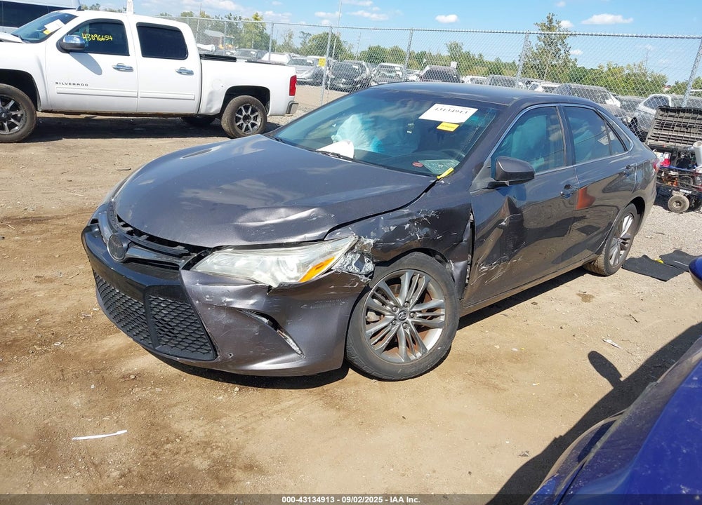 2015 TOYOTA CAMRY SE VIN: 4T1BF1FK9FU044842