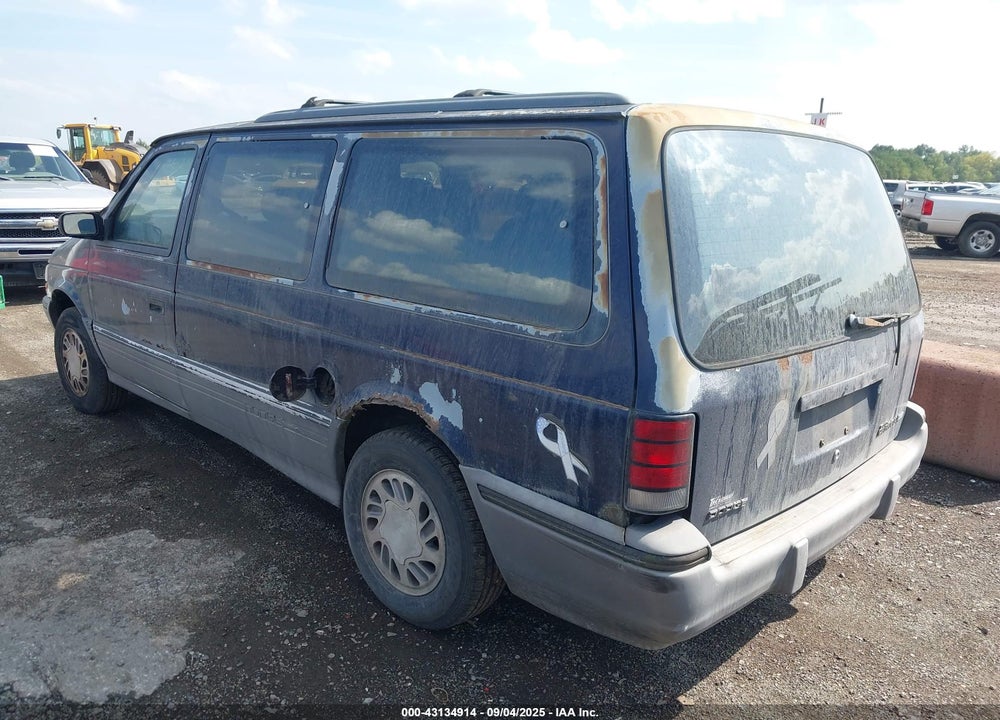 1993 DODGE GRAND CARAVAN LE/ES VIN: 1B4GH54R4PX608325